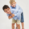 <span class="grassetto"> CAMICIA </span> Regular Celeste Boy